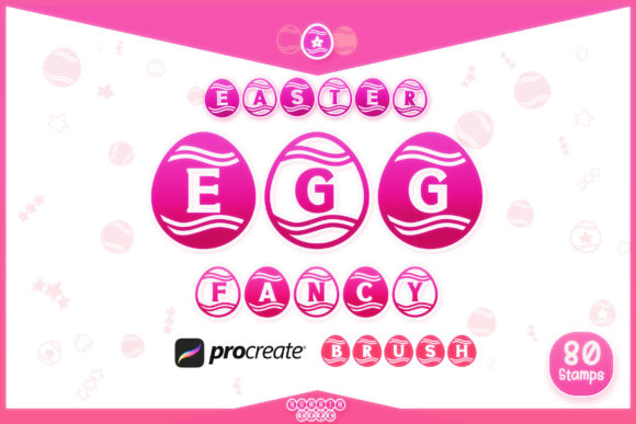 Procreate Brush Easter Egg Fancy Letters Review