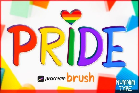 Procreate Brush Pride LGBT Alphabet a-Z Review