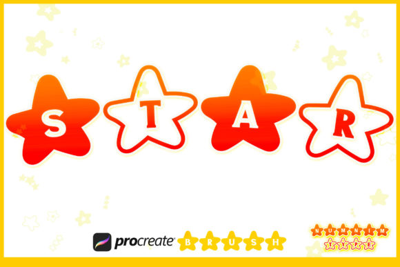 Procreate Brush Star Independence Letter Review
