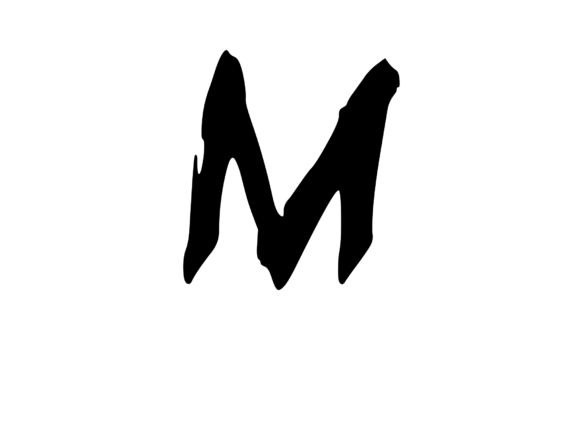 Spooky Rough Brushed Mono M for Graphics and Crafts